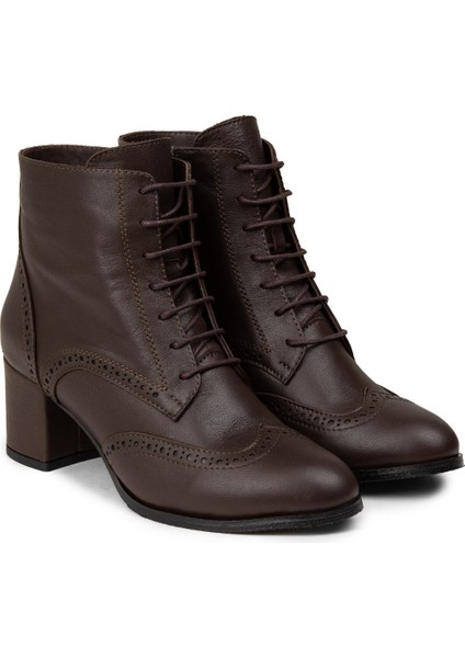 Kadın Hakiki Deri Kahverengi Bot - A3009ZKHVC01 modelleri