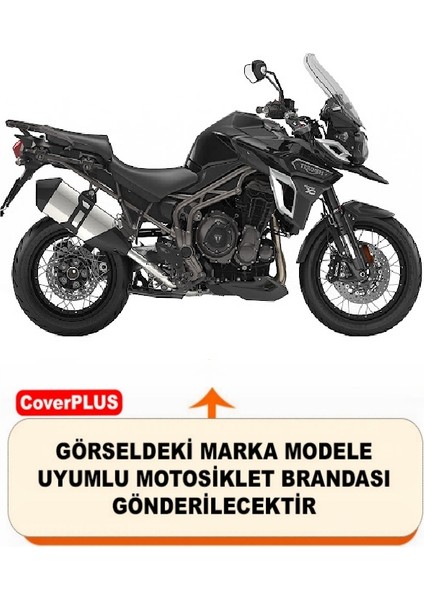 Triumph Tiger Explorer Xc Motor Brandası Gri Arka Çanta Uyumlu Motorsiket Brandası Motor Örtüsü Çadır Su Geçirmez Motosiklet Kılıfı Motor Brandası fiyatları