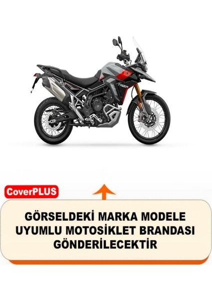 Triumph Tiger Motor Brandası Siyah Arka Çanta Uyumlu Motorsiket Brandası Motor Örtüsü Çadır Su Geçirmez Motosiklet Kılıfı Motor Brandası fiyatları