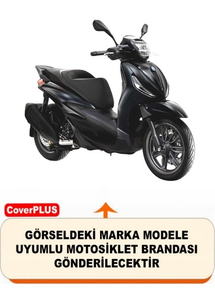 Piaggio Beverly S 400 Motor Brandası Gri Arka Çanta Uyumlu Motorsiket Brandası Motor Örtüsü Çadır Su Geçirmez Motosiklet Kılıfı Motor Brandası fiyatları