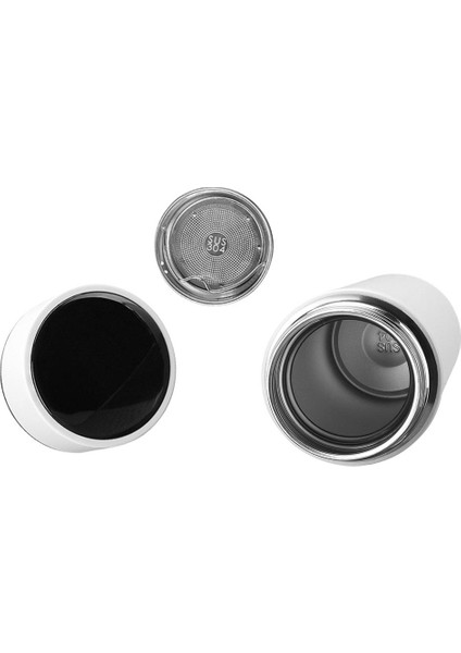 S-Link SL-TM02 Mat Beyaz 450ML Iç 304 Dış 201 Termos Kupa-Bardak fiyatları