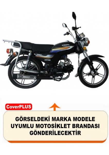 Kral Motor KR-100-2A Motor Brandası Gri Motorsiket Brandası Motor Örtüsü Çadır Su Geçirmez Motosiklet Kılıfı Motor Brandası fiyatları