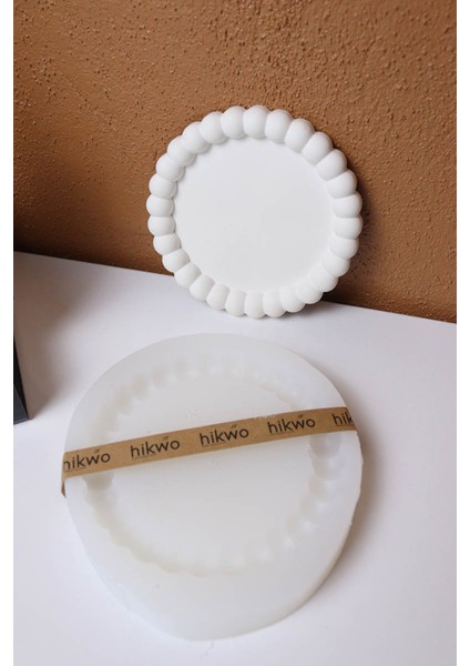 Taş Tozu Kalıbı – Bubble Dekoratif Tabak – Silikon Kalıp