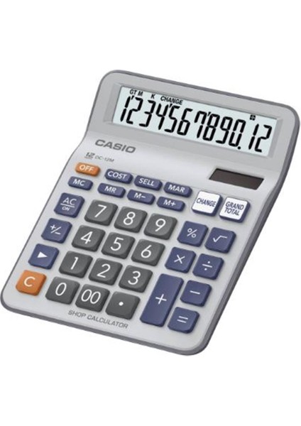 Casio DC-12M-W 12 Hane Masa Üstü Hesap Makinesi