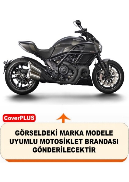 Ducati Diavel Carbon Motor Brandası Siyah Arka Çanta Uyumlu Motorsiket Brandası Motor Örtüsü Çadır Su Geçirmez Motosiklet Kılıfı Motor Brandası fiyatları