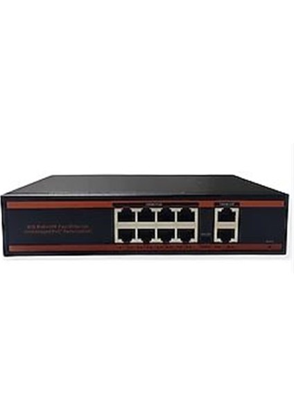 Nova HIF1621GBL-C 16 Port Poe+ 10-100 Mbps 2 Port 10-100-1000 Mbps 1 Sfp Switch