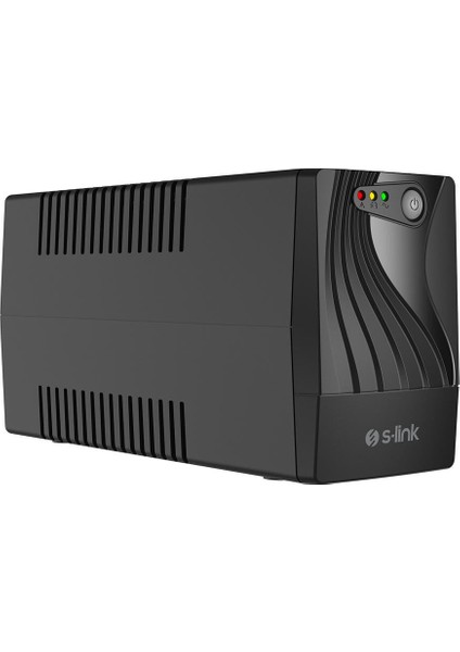 S-Link Mıght U80 800VA Ups 12V9AH-1 480W Siyah Line-Interactive Kesintisiz Ups Güç Kaynağı
