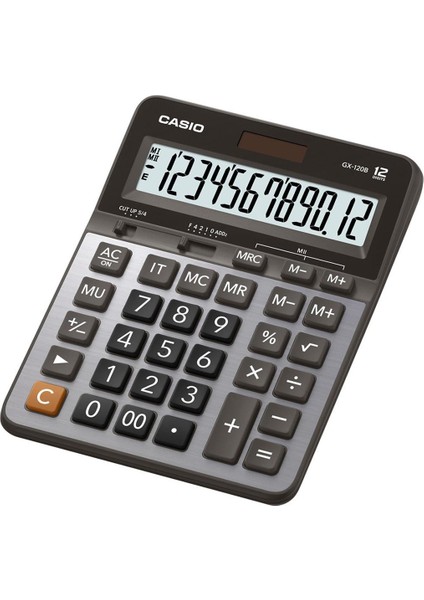 Casio GX-120B 12 Hane Masa Üstü Hesap Makinesi