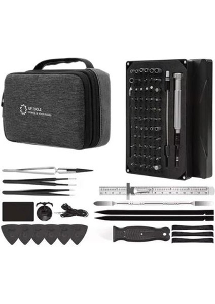 Uf-Tools 800088 Hassas Bits Uçlu 88 Parça Tamir Seti