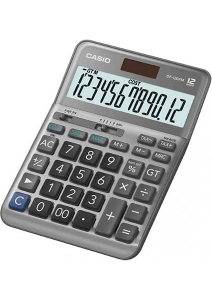 Casio DF-120FM 12 Hane Masa Üstü Hesap Makinesi
