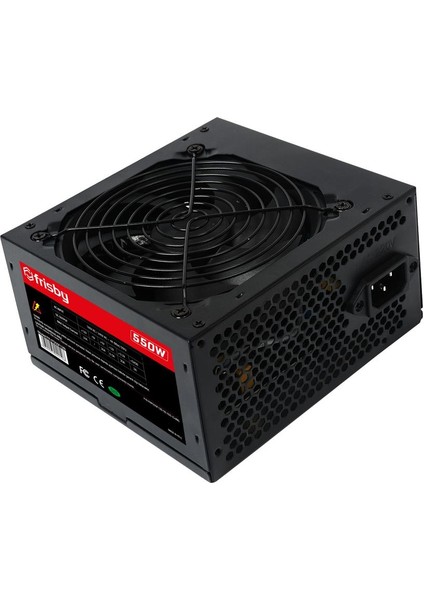 Frisby FR-PS55F12B 550W Power Supply 12CM Fan (Ovp - Ocp - Scp Koruma Desteği)