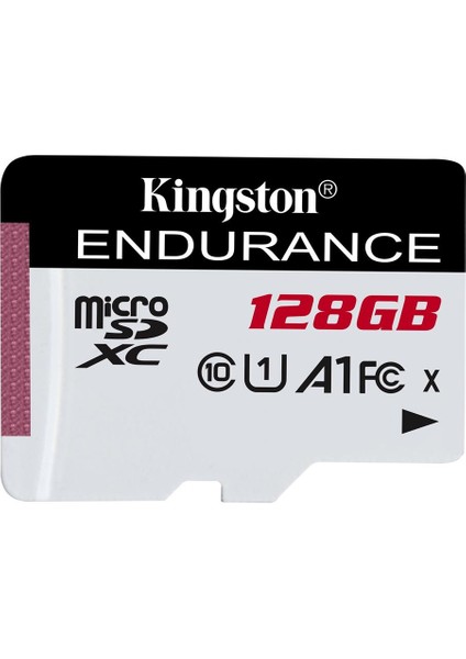Kingston SDCE-128GB 128GB Microsdxc Endurance 95R-45W C10 A1 Uhs-I Card Only Hafıza Kartı