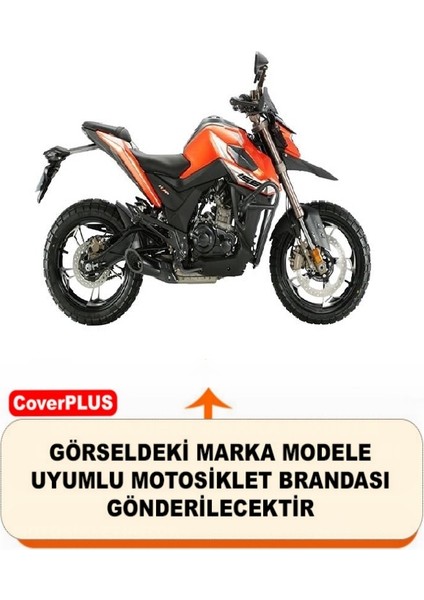 Zontes 155 U Motor Brandası Gri Arka Çanta Uyumlu Motorsiket Brandası Motor Örtüsü Çadır Su Geçirmez Motosiklet Kılıfı Motor Brandası fiyatları