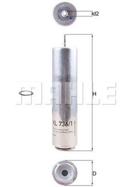 Mtxdpn Yakit Filtresi Resi Bmw F 20- F 30 10-116D-316 D 10-