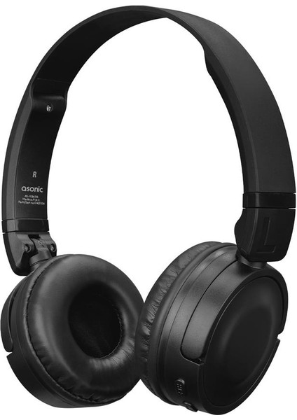Asonic AS-XBK55 Siyah Tf Kart Özellikli Bluetooth Kulaklık