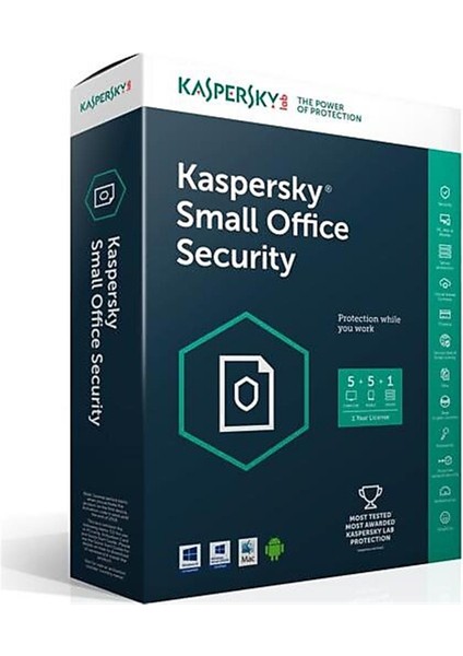 Kaspersky Small Office Security 5pc+5md+1fs 3 Yıl Box