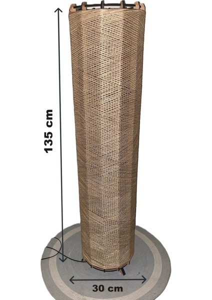 Doğal El Yapımı Lambader Bohem,ahşap,modern,rustik