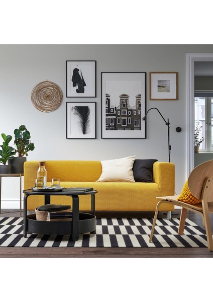 Borgeby Orta Sehpa Siyah 70 cm modelleri