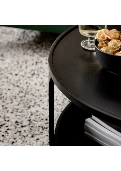 Borgeby Orta Sehpa Siyah 70 cm