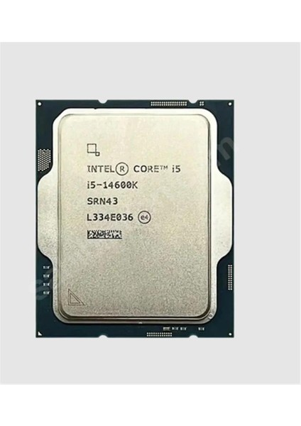 Intel Core I5 14600K Tray 2,6 Ghz 24 MB Cache 1700 Pin Işlemci Kutusuz Işlemci