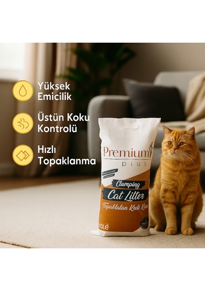Doğal Bentonit Kedi Kumu Aktif Karbonlu 10 Lt, Topaklanan, Kokusuz,%99,5 Tozsuz, Yüksek Emici Kedi Kumu fiyatları