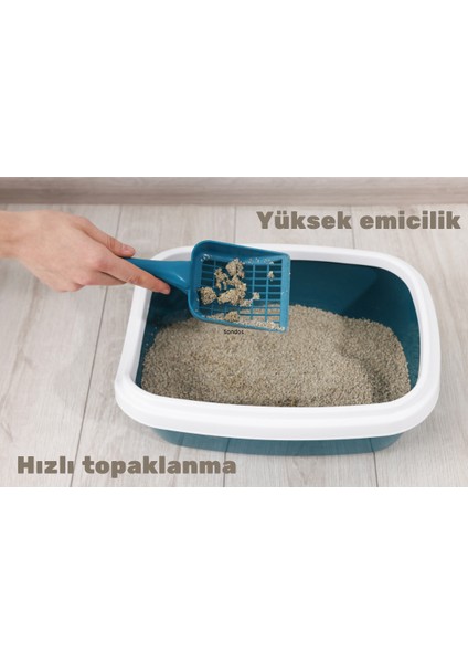 Doğal Bentonit Kedi Kumu Aktif Karbonlu 10 Lt, Topaklanan, Kokusuz,%99,5 Tozsuz, Yüksek Emici Kedi Kumu modelleri