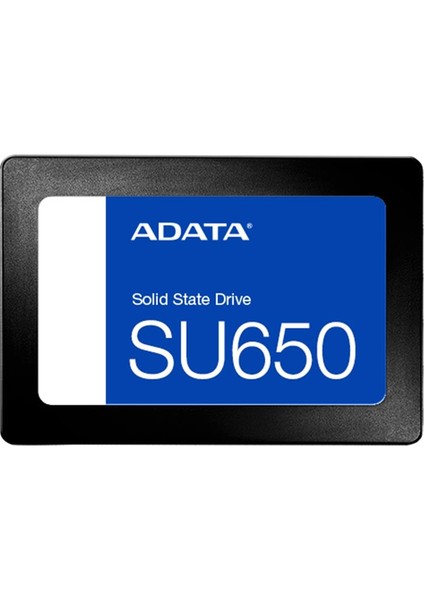 Adata 240GB 2.5" SU650 520-450MB-S ASU650SS-240GT-R SSD Harddisk