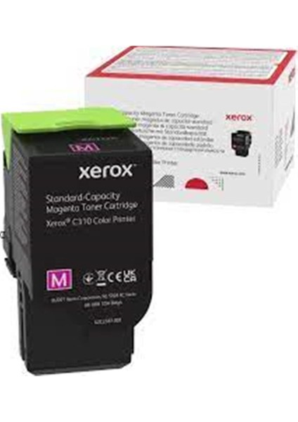 Xerox 006R04362 C310-C315 Standart Kapasite Magenta Kırmızı Toner 2.000 Sayfa