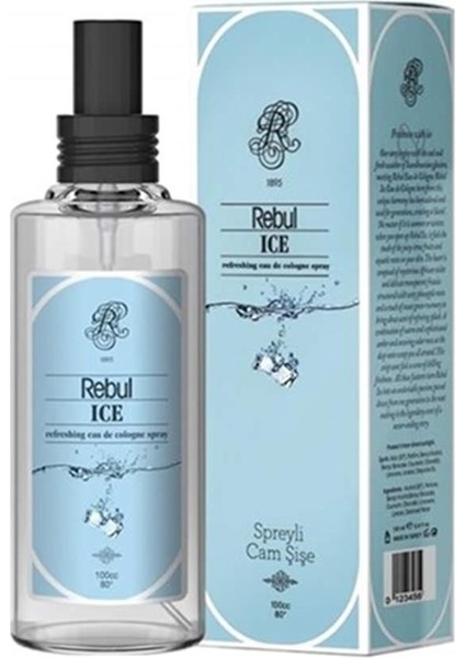 Rebul 125ML Ice Spreyli Kolonya Pet