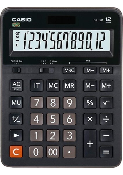 Casio GX-12B 12 Hane Masa Üstü Hesap Makinesi