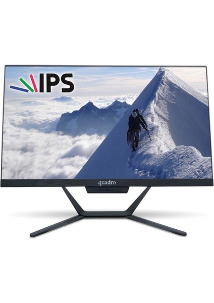 Quadro Stark H324-13165 23.8" IPS Ci5 13400 16GB 512GB Freedos Type C-Usb All In One Bilgisayar