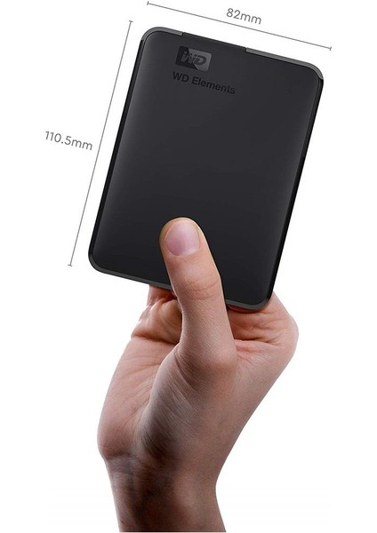 Wd 5tb Elements Portable External Hard Drive, USB 3.0 - WDBU6Y0050BBK-WESN Harici Harddisk fiyatları