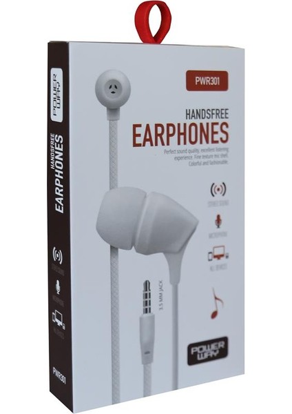 Power Way PWR301 Kablolu Kulaklık (Mikrofonsuz)