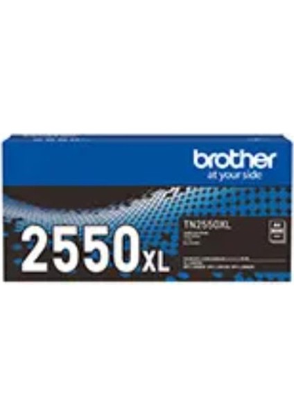 Brother TN-2550XL 3.000 Sayfa Black Siyah Toner HL-L2461DN MFC-L2886DW MFC-L2861DW MFC-L2806DW