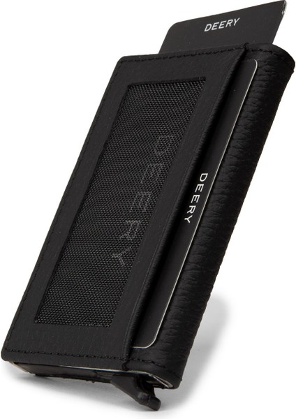 Hakiki Deri Siyah Mekanizmalı Yatay Erkek Cüzdanı - 00611ZSYHZ01 modelleri