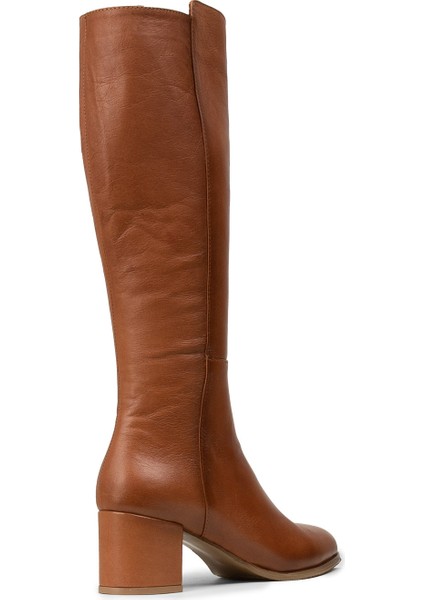 Kadın Hakiki Deri Taba Renk Çizme - A2131ZTBAC01 fiyatları