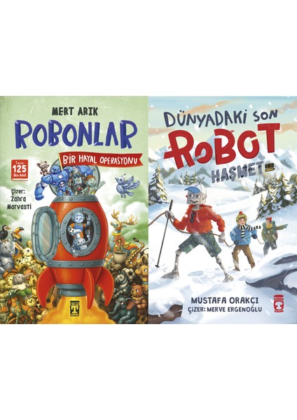 Robonlar 2 Bir Hayal Operasyonu (Mert Arık) ve Dünyadaki Son Robot Haşmet 2.0 (Mustafa Orakçı)