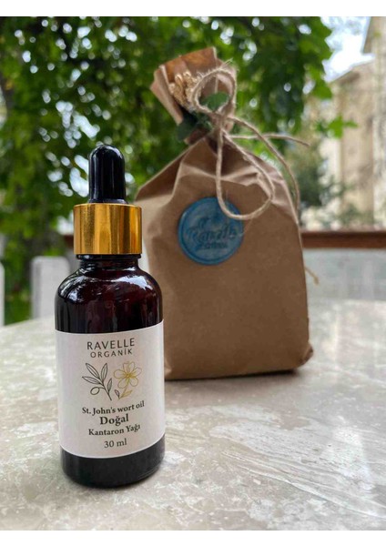 Doğal Bakım Seti | Zeytinyağlı El Yapımı Sabun (200 G) + Soğuk Sıkım Kantaron Yağı (30 Ml) modelleri