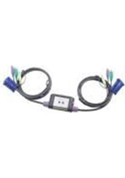 Aten CS62A-A7 2 Port Kvm Switch With Audio Ps-2