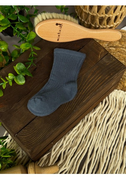 Bambu Fitilli Çocuk Çorabı