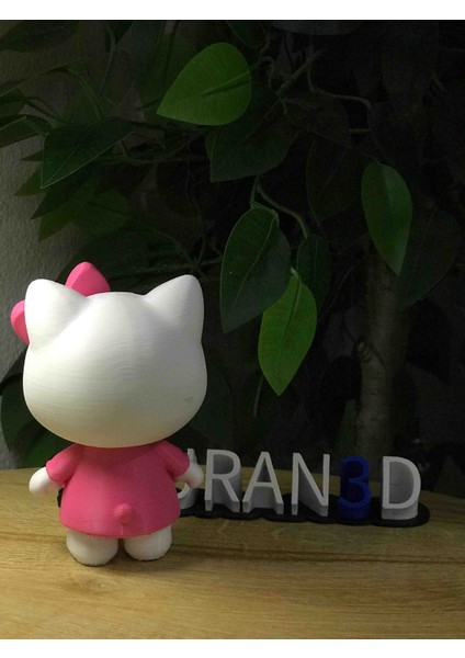 Hello Kitty Tarzı Figür – 12 cm Dekoratif Biblo fiyatları