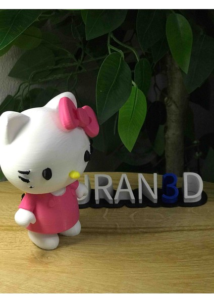 Hello Kitty Tarzı Figür – 12 cm Dekoratif Biblo modelleri
