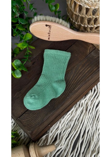 Bambu Fitilli Çocuk Çorabı