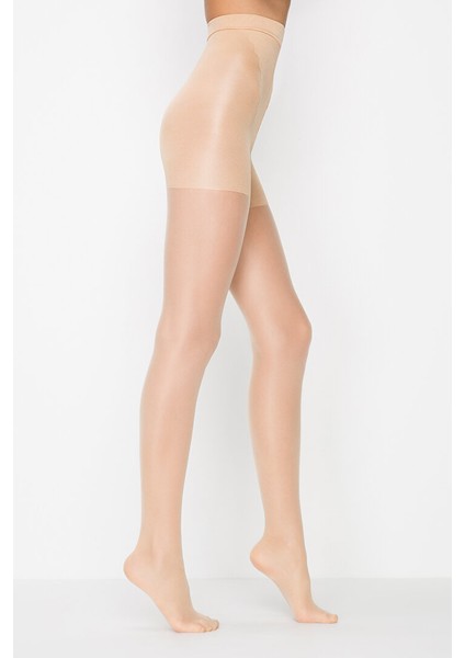 6'lı Eko Paket Penti Sıluet Korseli Külotlu Çorap - Corset Pantyhose-Pentilicious