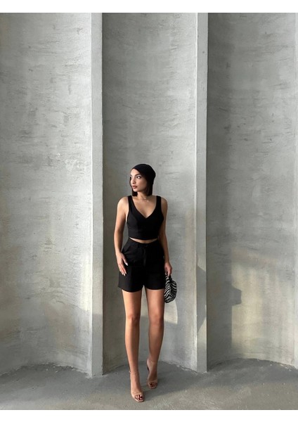 Şortlu Keten Takım S255014 fırsatları