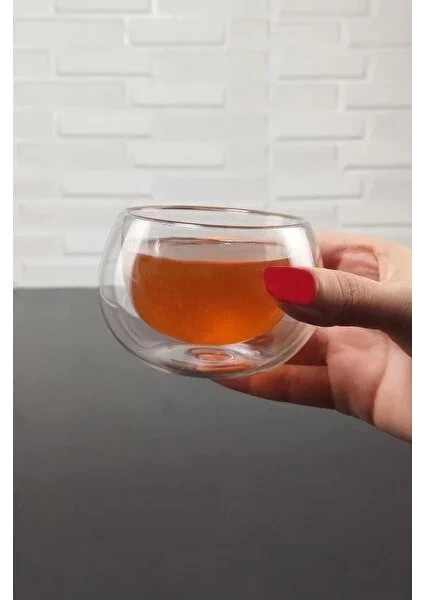 Mdb Çift Cidarlı Cam Reçellik 6 Adet