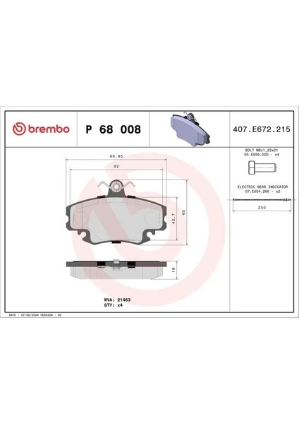 P68008 On Fren Balatasi 1611460280 1617250880 410602192R