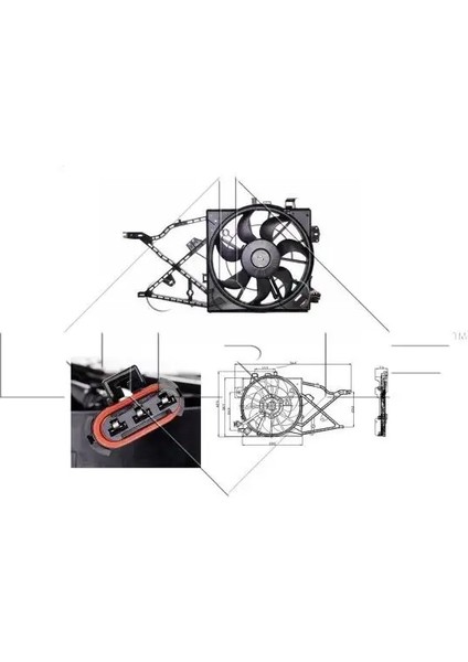 47014 Fan Motoru 1341159 1341264 52464705