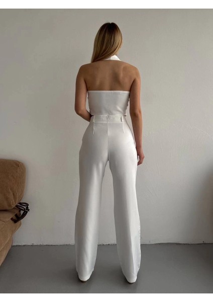 Palazzo Pantolon Beyaz S23211 modelleri