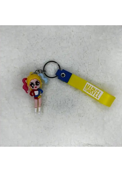 3D Silikon Harley Queen Anahtarlık